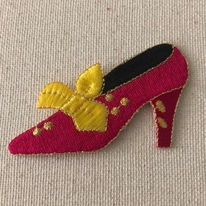 10/$10 - Vintage Shoe 👠 Appliqué Patch
